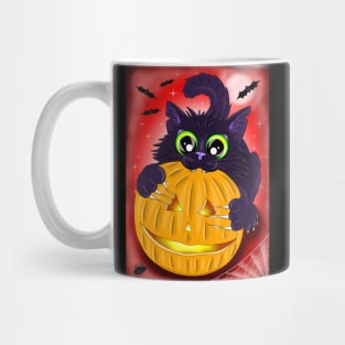 Halloween cat Mug